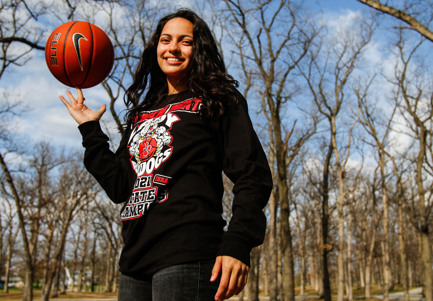 Jessica Carrothers, girls basketball player of the year